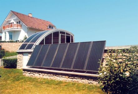 Rámové solární kolektory k ohøevu TUV a bazénu